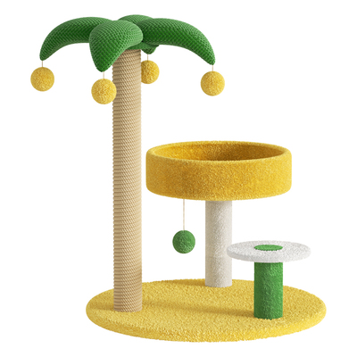【热卖推荐】椰子树猫爬架猫抓柱