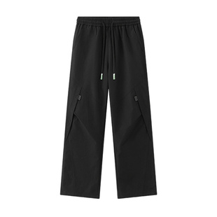 NASA STUSY美式2026新款冬装男款休闲长裤子加绒加厚工装