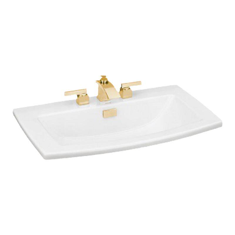 TOTO洁具 系列台上式洗脸盆 LW311B/CB 方形桌上盆