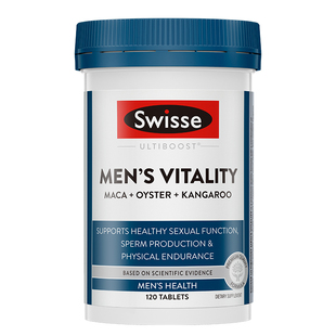 swisse男士牡蛎精胶囊促生蚝精华雄风片肾睾补活力片锌硒酮保健品