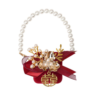 狗狗婚礼送戒指盒小狗送戒指包宠物结婚装饰品首饰对戒盒泰迪柯基