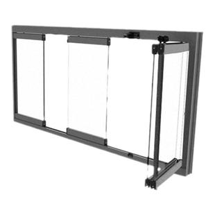 阳台封窗全景折叠窗铝合金落地窗隔音玻璃窗户断桥系统门窗封阳台