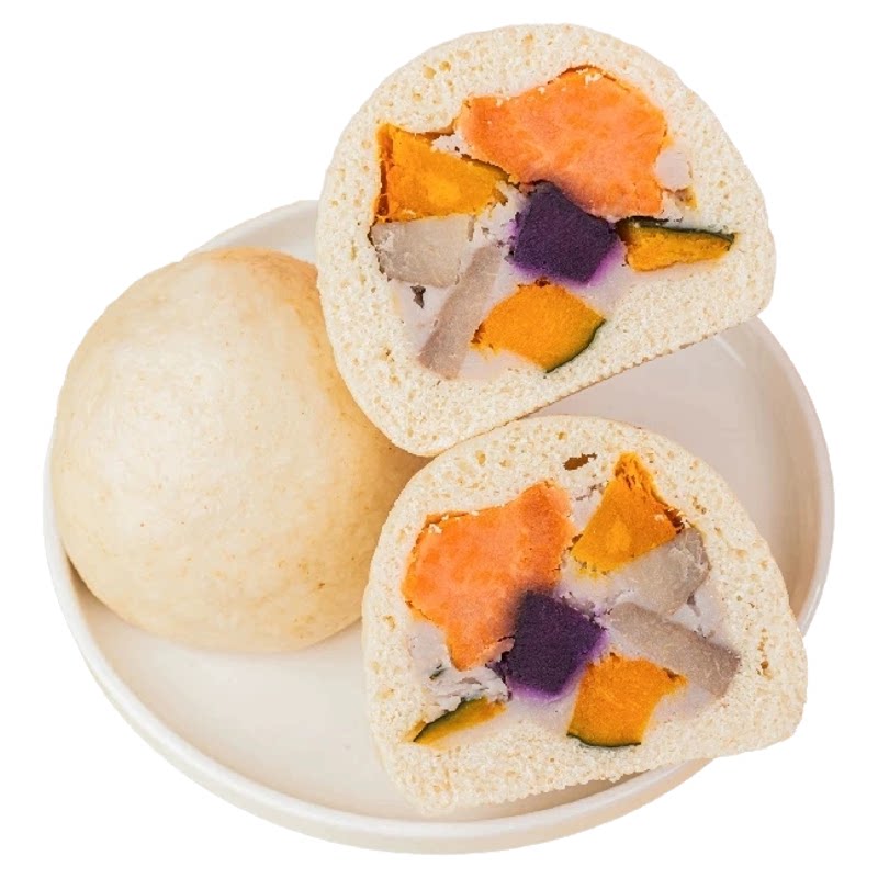 五谷丰登馒头代餐速食减杂粮