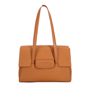 植鞣皮托特包大容量女包公文包简约时尚手提包海豚包女大包通勤包