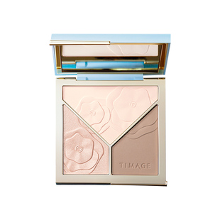 彩棠TIMAGE高光修容一体盘三色哑光珠光提亮填充脸部立体修饰轮廓