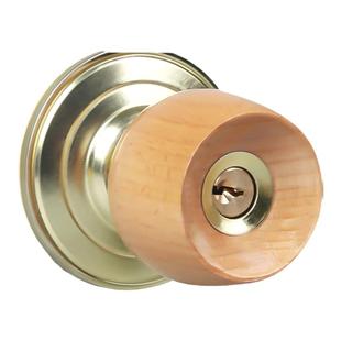 静音球锁球形门锁圆锁房门锁室内球型门锁球形锁带钥匙纯铜园锁具