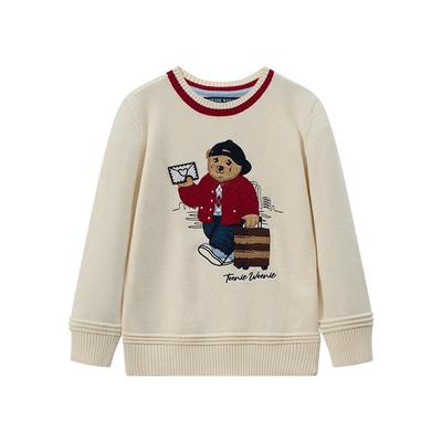 TeenieWeenieKids圆领套头毛衣