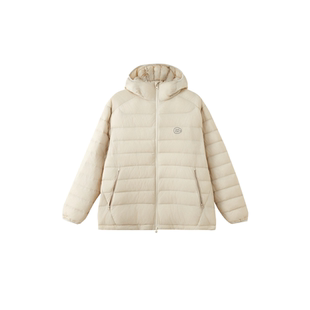 老章和小胖PONGKIKI超轻云朵小排骨服大码高领连帽保暖羽绒服外套