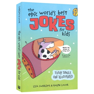 The Epic World's Best Jokes for Kids 给孩子的爆笑笑话大全 敲门笑话 趣味双关语 小学英语课外读物 英文原版进口儿童图书