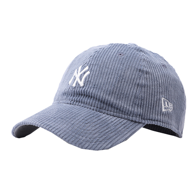 MLB棒球帽纽亦华丁真同款灯芯绒