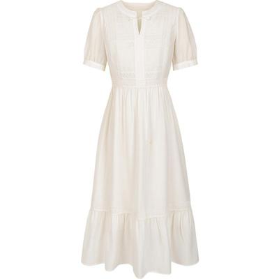 衣香丽影粉色立领雪纺衬衫女