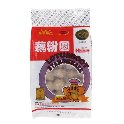 盐城建湖特产欢跃藕粉圆子380g