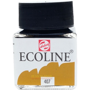 泰伦斯Ecoline伊考伦液体水色 透明水彩液体水彩 30ml 全系48色