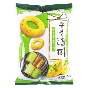 韩国进口零食 Calbee卡乐比海太韩式洋葱圈葱香味办公室膨化食品