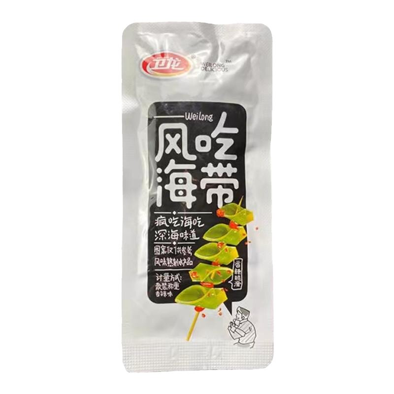 卫龙风吃海带盒装网红休闲食品