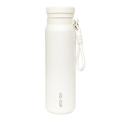 简约保温杯女生大容量水杯女新款2025女士泡茶办公室不锈钢杯子男