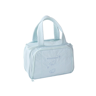 RosyPosy化妆包大容量分区化妆收纳包外出便携旅行洗漱包化妆刷收纳包多功能防水手提化妆包女高端立式化妆包