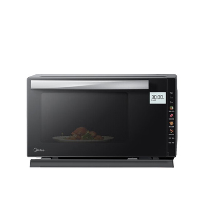 美的微波炉家用微烤箱一体家用多功能智能平板小型微波炉正品C10