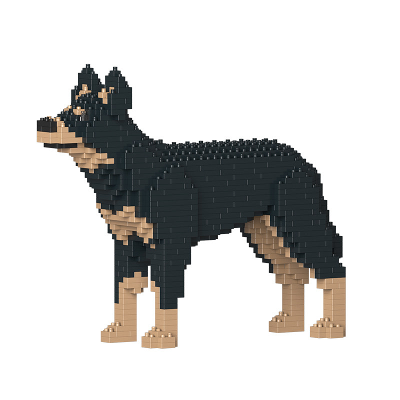 澳洲卡尔比犬积木JEKCA宠物饰品