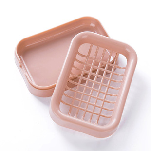 3个装创意大号双层免打孔沥水网格香皂盒家用宿舍浴室肥皂盒置物