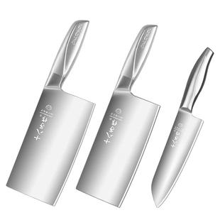 十八子作菜刀家用斩切两用厨房切肉刀专用刀具锋利片刀一体正品刀