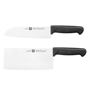 德国双立人Enjoy刀具2件套家用厨房不锈钢菜刀中片刀多用刀套装