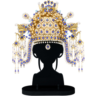 【官旗】拼酷隋·花钿鎏金凤冠 金属拼图拼装模型结婚情人节礼物