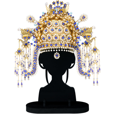 【官旗】拼酷隋·花钿鎏金凤冠