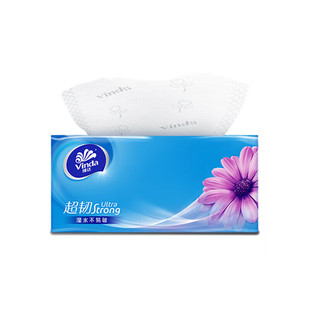 维达超韧系列3层100抽抽纸家用纸巾餐巾纸巾卫生纸巾面巾纸纸抽