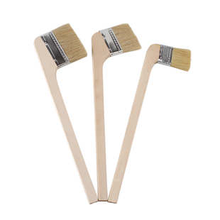 长柄毛刷弯头刷弯柄刷长毛刷子长把油漆刷子加长弯头毛刷硬毛工业