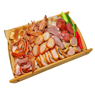 东北熏酱熟食下酒菜特色副食套餐卤味真空即食凉菜哈尔滨熏酱拼盘