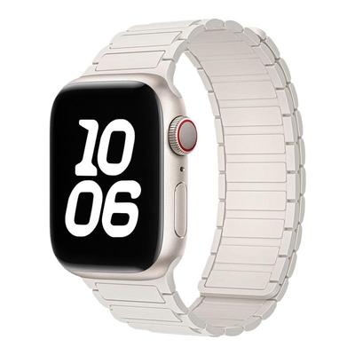 张婧仪同款适用苹果S10手表iwatchs11表带applewatch9硅胶S8磁吸ultra新款10保护壳s7女款运动创意7高级感6男