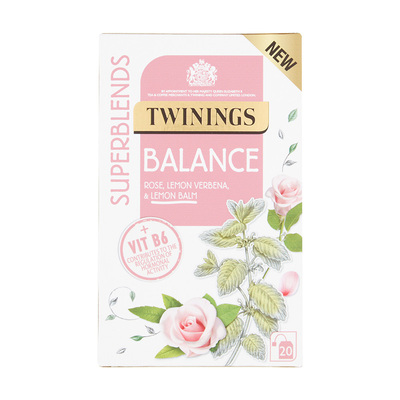 TWININGS川宁玫瑰茶包草本健康莓果愈颜进口花草茶桃香橙花花草茶
