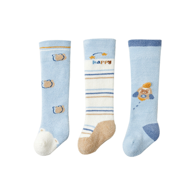 宝宝室内保暖秋冬长筒袜