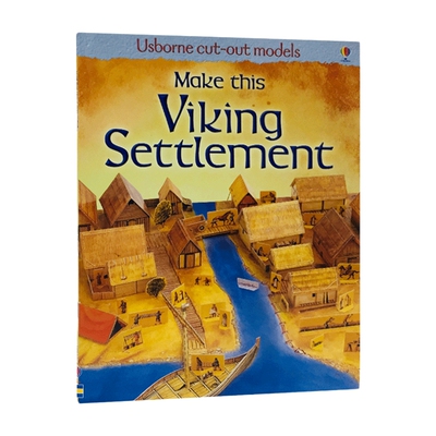 英文原版 Make This Viking Settlement 建造维京殖民地 模型书 尤斯伯恩 英文版 进口英语原版书籍儿童全英语书