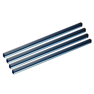 蓝色高档水晶麻将棍温州麻将推牌尺理牌尺方形12×12毫米