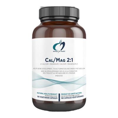 现货 加拿大 Designs for Health 健康设计 Cal/Mag 2:1 钙镁片