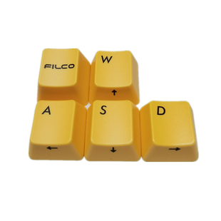 filco斐尔可原装ESC WASD键帽红黄青绿紫色正刻侧刻原厂出品包邮