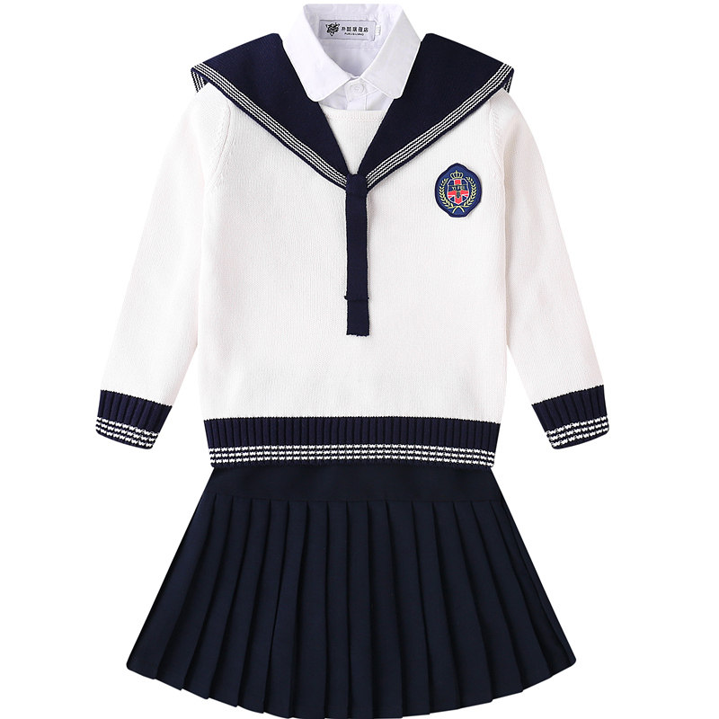 幼儿园园服春秋装英伦海军风合唱校服/园服