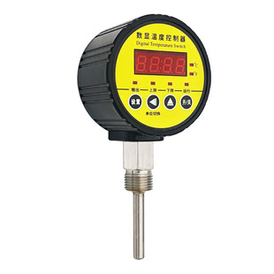 数显温度控制表插入一体式数字温控仪开关电接点温度计继电器输出