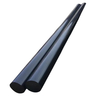 尼龙棒高强度耐磨实心塑料棒尼龙板加工定制零切黑蓝白色尼龙管