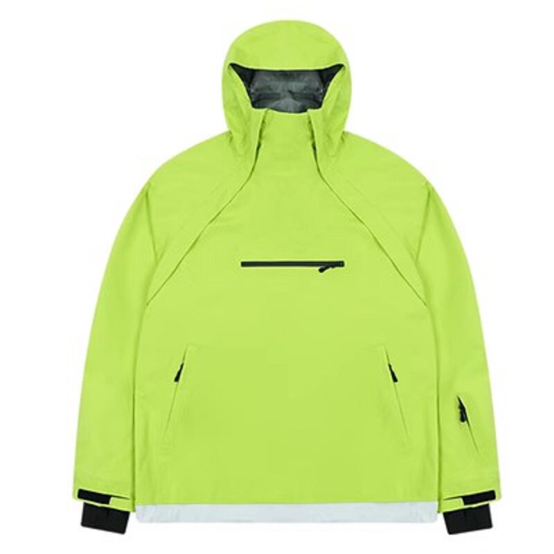CHILLWHITE2022新款滑雪服防水防风纯色套头冲锋衣卫衣男女款潮牌