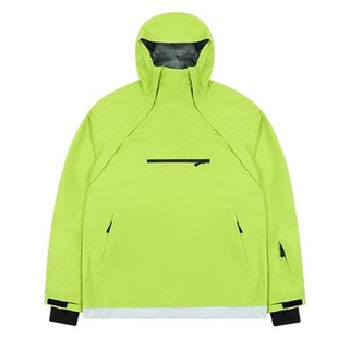 CHILLWHITE2022新款滑雪服防水防风纯色套头冲锋衣卫衣男女款潮牌