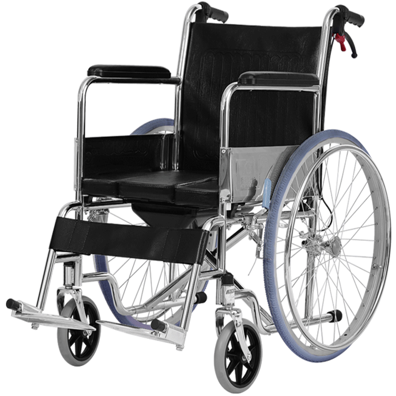 轮椅家用简易折叠轻便老人手推车小型便携旅行超轻老年人残疾代步