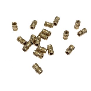 M1M1.2M1.4M1.6铜螺母手机螺母镶嵌螺母注塑螺母滚花热熔冷压预埋