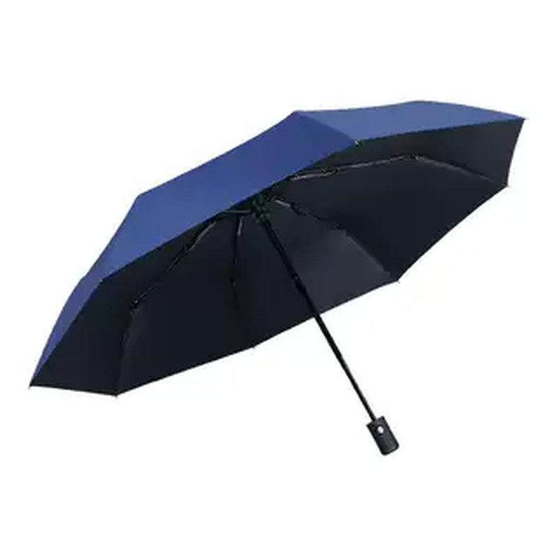 红叶全自动双人加固抗风暴雨伞