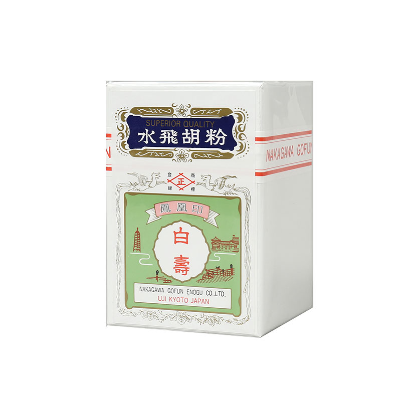 日本进口凤凰胡粉白雪矿物质蛤粉