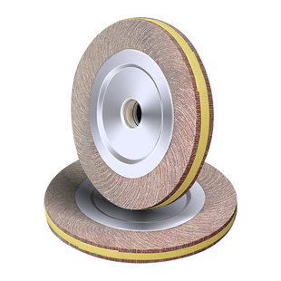 千叶轮抛光轮100/150/200/250/300金属不锈钢打磨轮千页轮砂纸轮