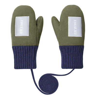 KK树儿童手套连指搭配帽子