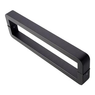 玻璃门拉手不锈钢加厚有无框门把手木门商铺门把手圆角拉手配件